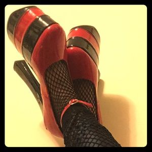 Insane 7” Cuban Heels Club Rave Fetish